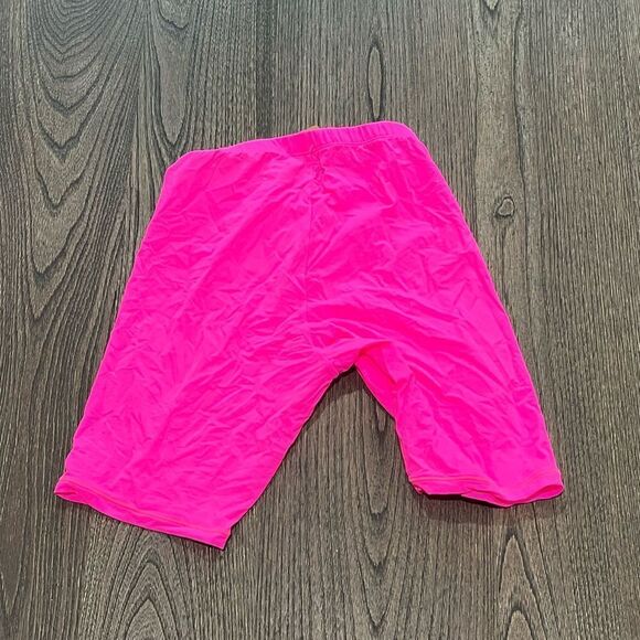 NWT Skims Fits Everybody Bike Shorts Neon Pink Size XXS - Picture 4 of 4